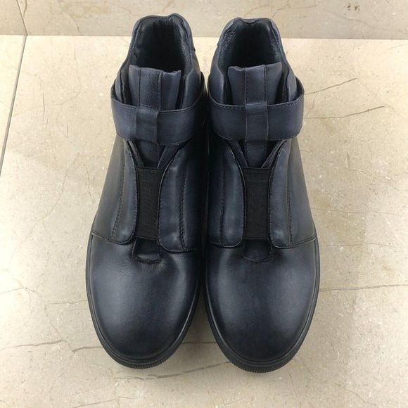 J75 By Jump New York Mens Scully Blue Leather High Top Sneaker Shoes Size 9.5 - Picture 4 of 11